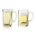 Haonai 2016 cheap high quality glass mug with handle